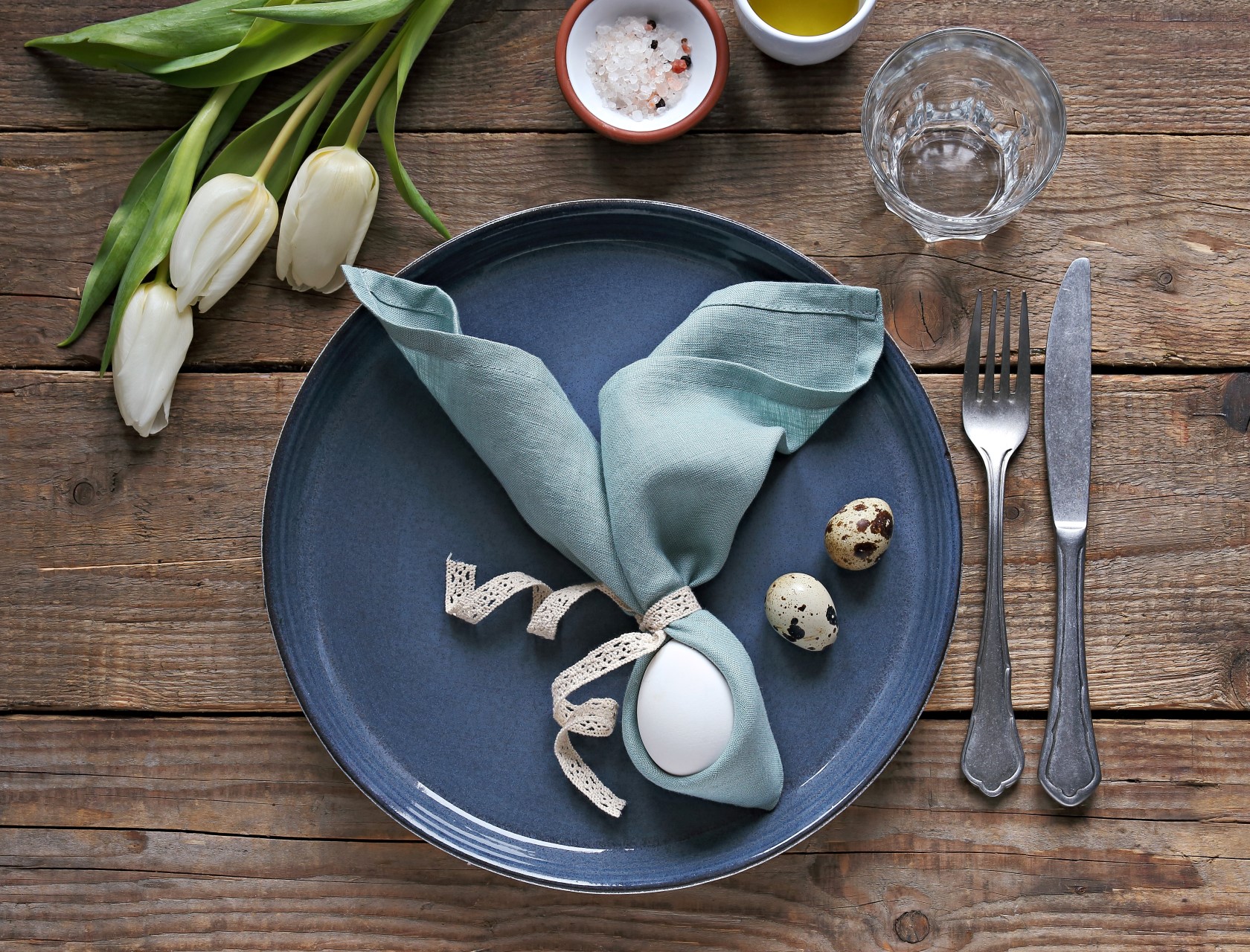 Decoração de Mesa da Páscoa