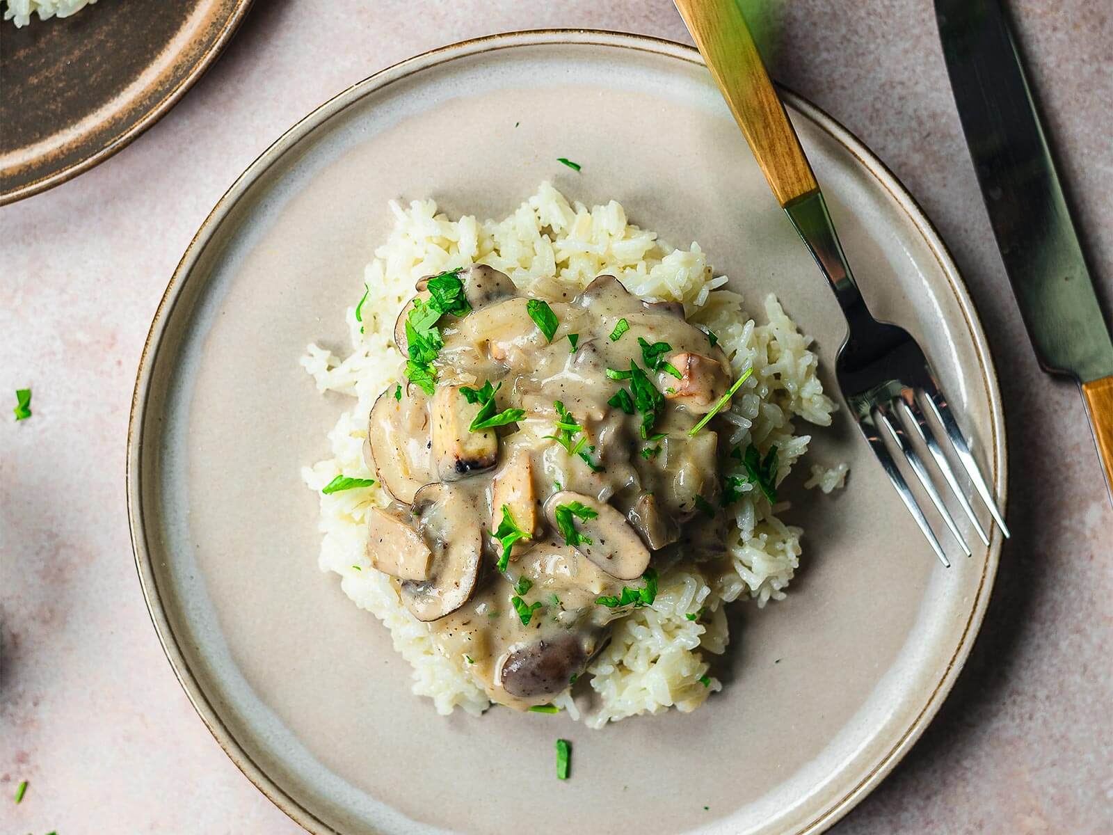 Strogonoff de Tofu